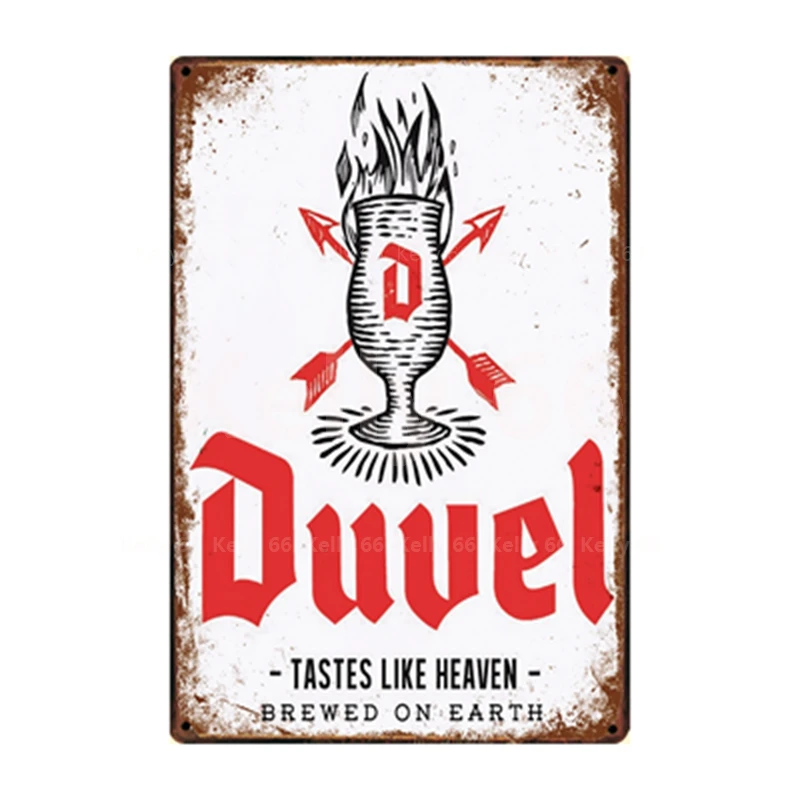 Картина на стену [Kelly66] бельгийское пиво сохраняй спокойствие и напиток Chouffe Duvel