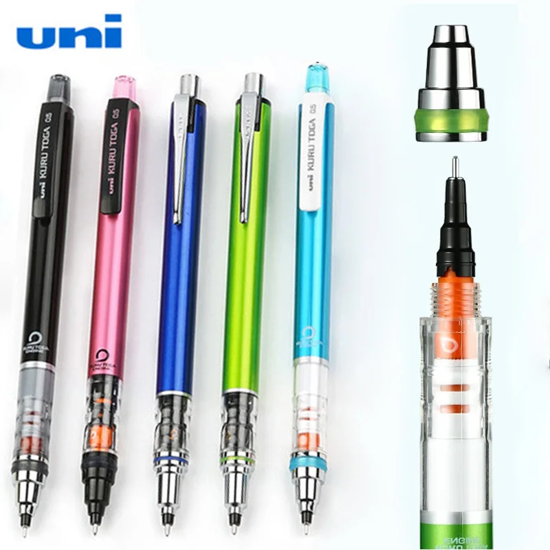 

1 Pcs UNI M5-559 Rotating Mechanical Pencil 0.3 / 0.5 Mm Kuru Toga ADVANCE Low Center Of Gravity Mechanical Pencil