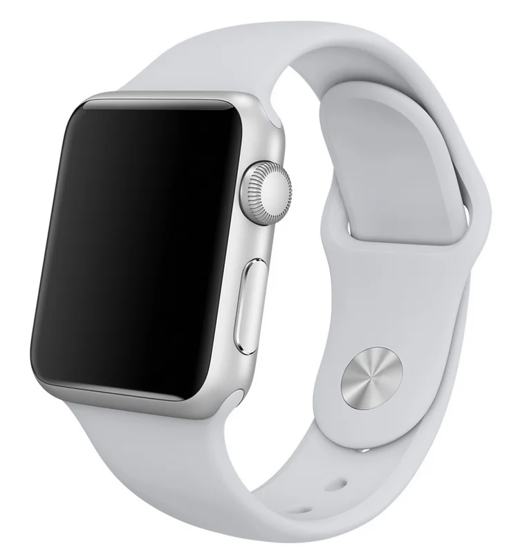 Силиконовый ремешок для Apple Watch 38 мм 42 мм iWatch 4 5 40 мм 44 мм спортивный браслет резиновые Ремешки для наручных часов для Apple Watch 5 4 3 2 1