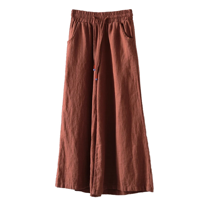 2020 Spring Pants Women Elastic Waist Loose Large size All-match Trousers Ladies New pocket Casual | Женская одежда