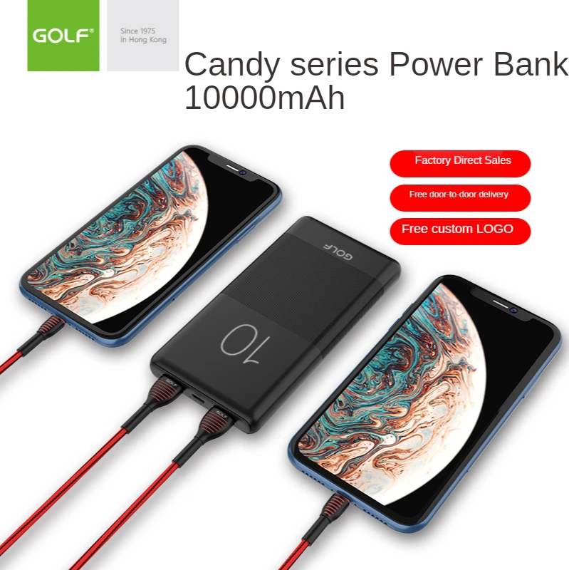 

10000 mA large capacity mobile power fast charger outdoor travel essential battery suitable for Apple Xiaomi Samsung Huawei