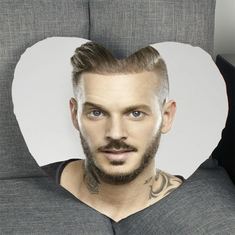 Новое поступление Наволочка на молнии под заказ чехол для подушки в форме сердца