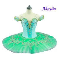mint green professional ballet tutu skirt pale green nutcracker classical ballet tutus dress dance ballerina costumes for female