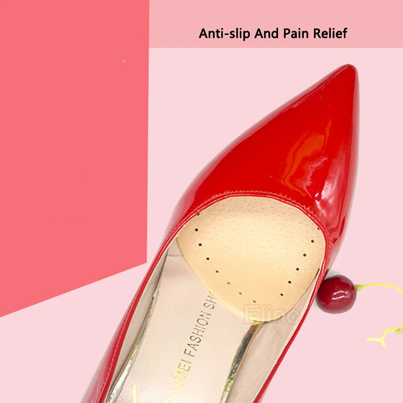 Женские стельки на высоком каблуке Нескользящие накладки переднюю часть стопы