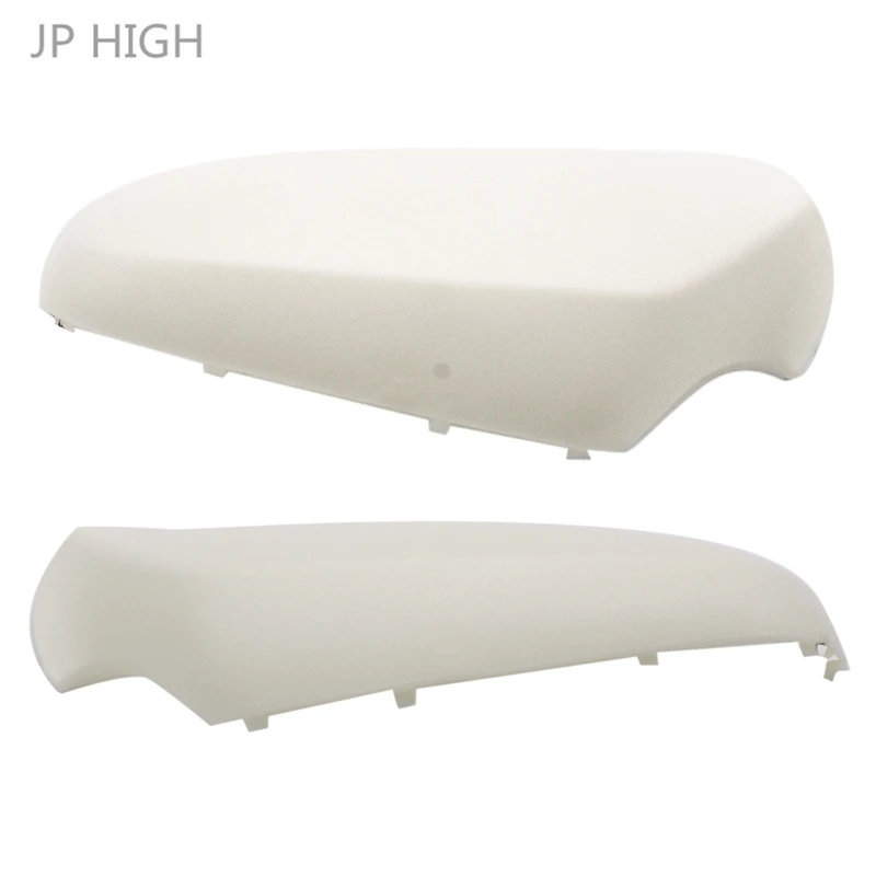 

2 Pcs Side Door Wing Rear View Mirror Cover ​for Vauxhall Opel Astra H MK5 2004-2013 White