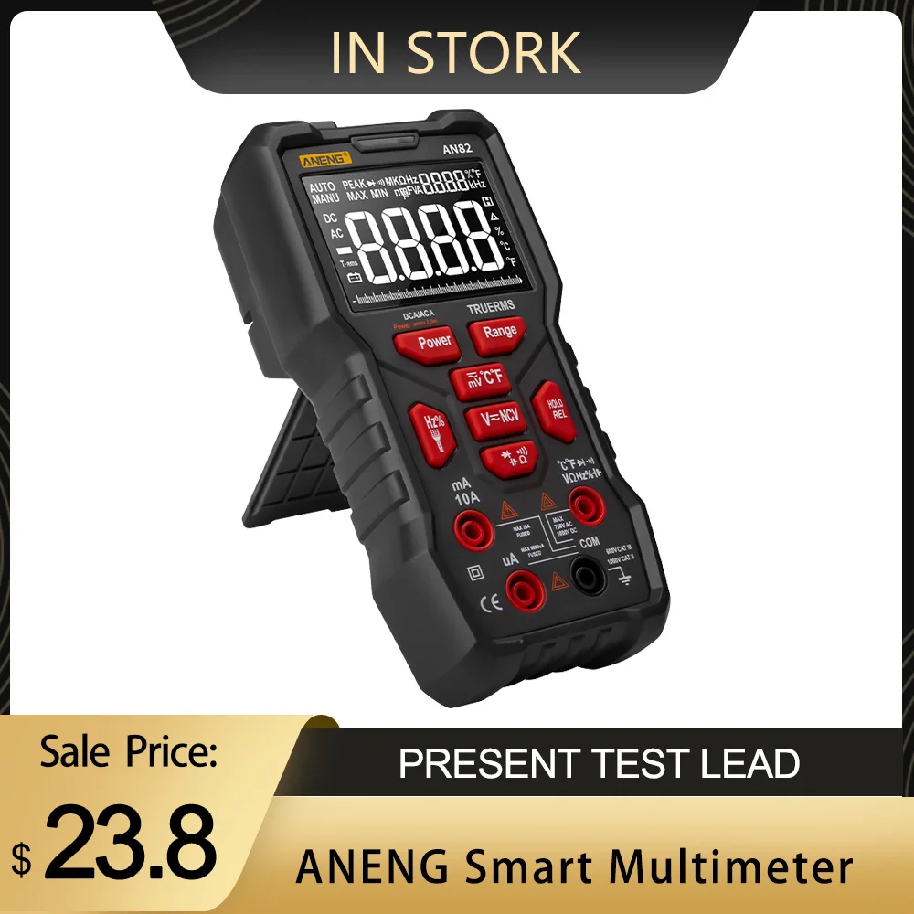 

Multimeters Tester USB Digital Multimeter auto range tester professional digital multimeter Range NCV High Precision meter test