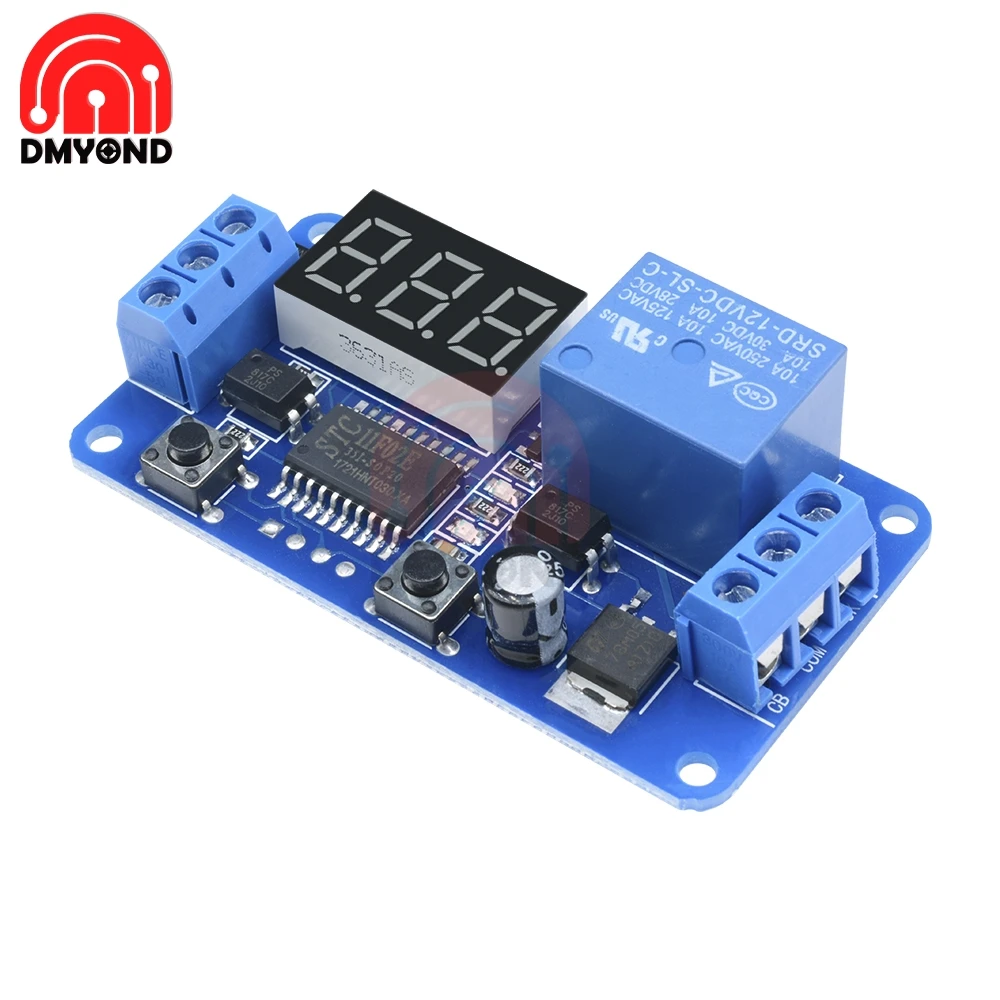 СВЕТОДИОДНЫЙ цифровой дисплей Φ модуль переключателя управления временем