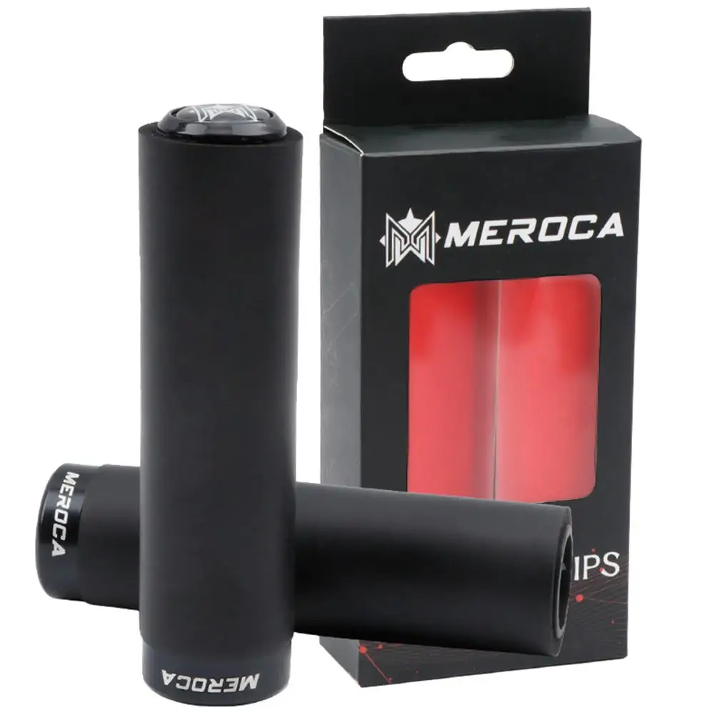 

1 Pair Bicycle Grips Mtb Silicone Sponge Handlebar Grips Anti-skid Shock-absorbing Soft Bike Grips Ultraight Cycling Handlebar