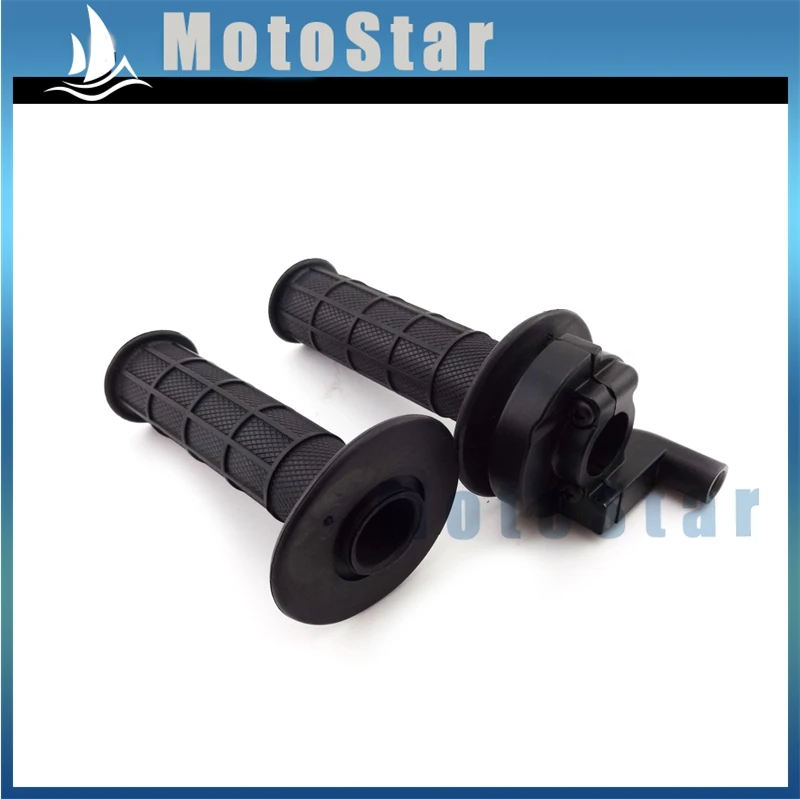 Рукоятки с закручивающейся заслонкой 7/8 дюйма в сборе для CT125 XL100 XL125 KLX110 CRF50 CRF70