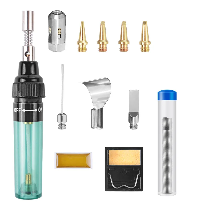 

Welding Gas Soldering Iron MT-100 Portable Plastic DIY Repair Jewelry Set