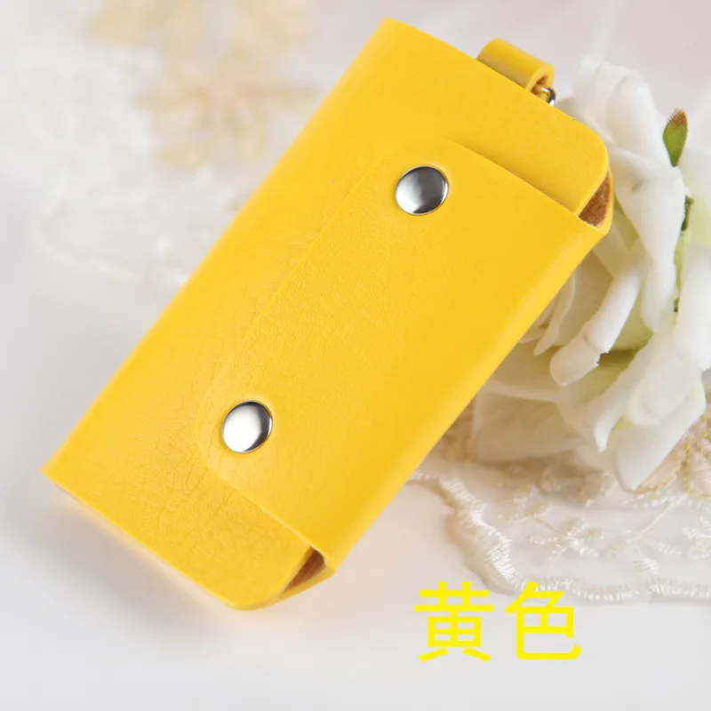 2020 New Leather Keychain Men Women Key Holder Organizer Pouch Cow Split Car Bag Wallet Housekeeper Case Wholesale | Багаж и сумки