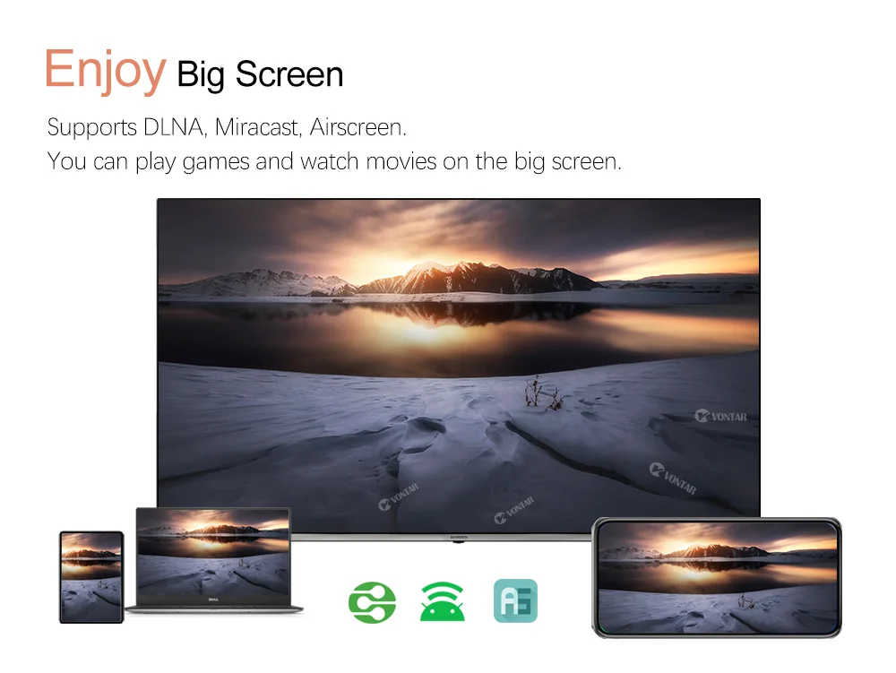 Приставка Смарт-ТВ VONTAR X4 Amlogic S905X4 Android 11 4 + 2021/64 ГБ Wi-Fi Youtube BT AV1 Media Player TVBOX 4K 1000M Set top box
