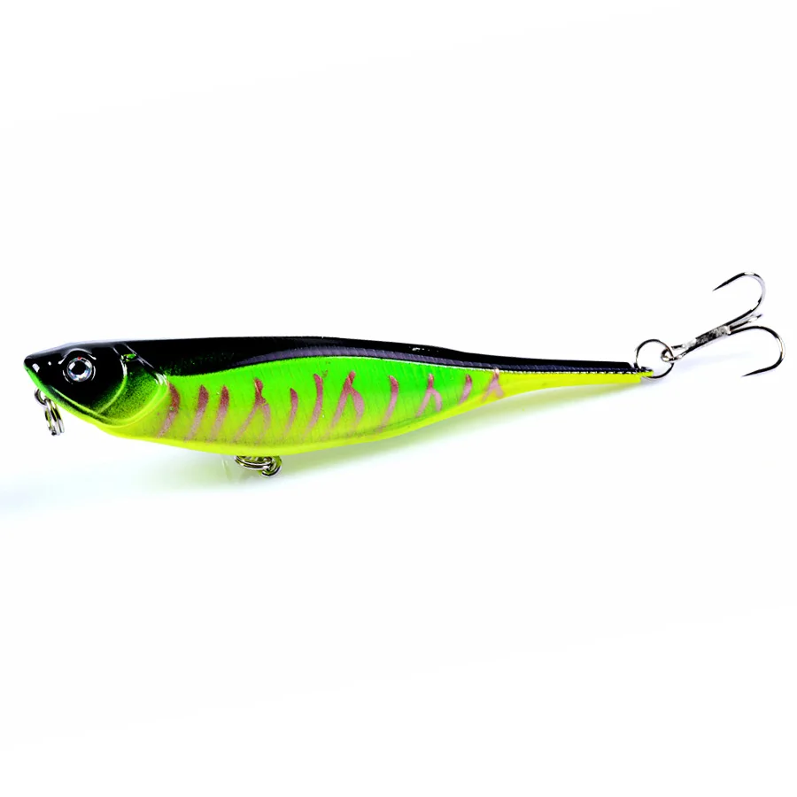 Topwater плавающий карандаш для прогулок собаки кренкбейты рыболовная приманка