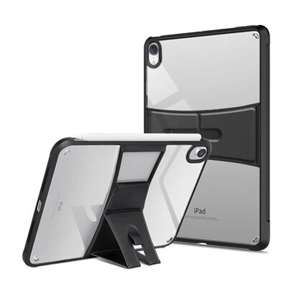 

Case For iPad Mini6 Anti-Fall Shockproof Protect Cover Tablet Folding Magnetic Stand Pc Waterproof Shell Transparent Protective