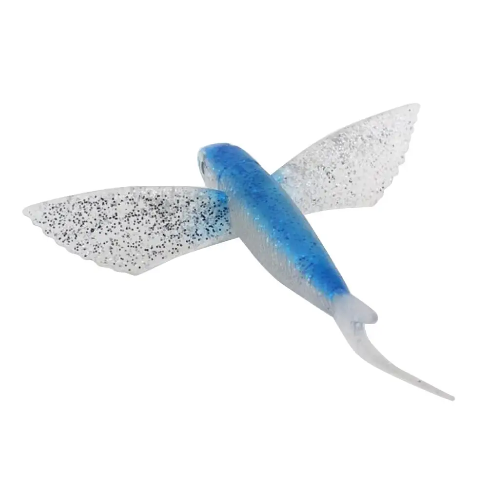 

Bionic Fishing Lure Flying Fish Sea Fish Soft Tuna Lure Saltwater For Fishing Offshore Trolling Onshore Floating Crankbait