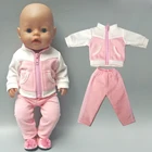 Куртка для куклы новорожденной, 43 см, летняя одежда для куклы 18 дюймов