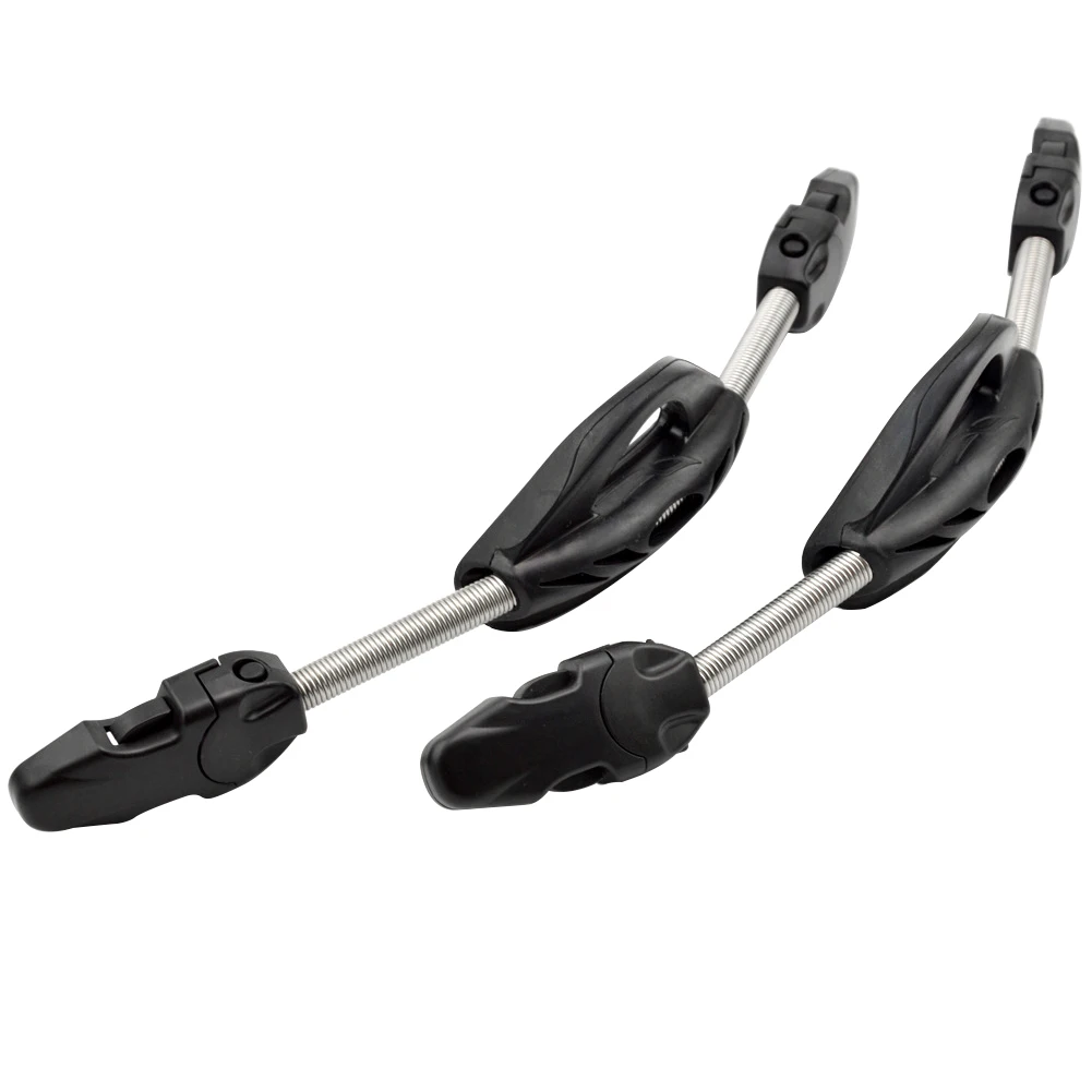 

1pair Spring Heel With Buckles Snorkeling Water Sports Durable Quick Release Easy Install Stainless Steel Scuba Diving Fin Strap