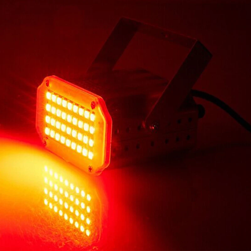 Светодиодный RGB стробоскоп для диджея празднисветильник Рождественский