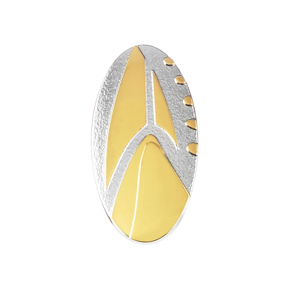 

Movie Star Trek Discovery 3 Fleet Admiral Charles Vance Cosplay Costume Metal Badge Pin Alloy Brooch Props Halloween Gift