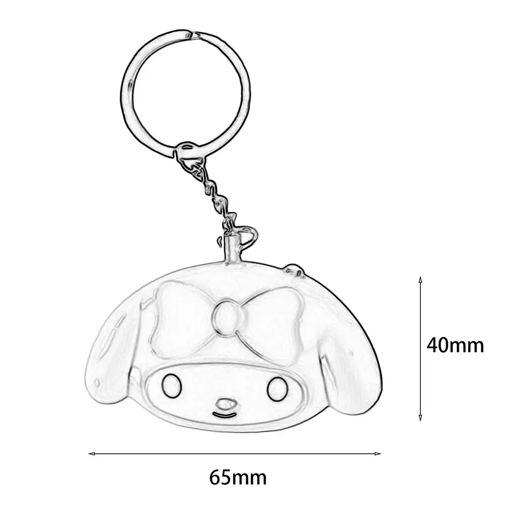 

Cute Mini Self Defense Keychain Alarm Super Loud Personal Security Alarm Anti-Attack Emergency Alarm Keyring For Women Kids