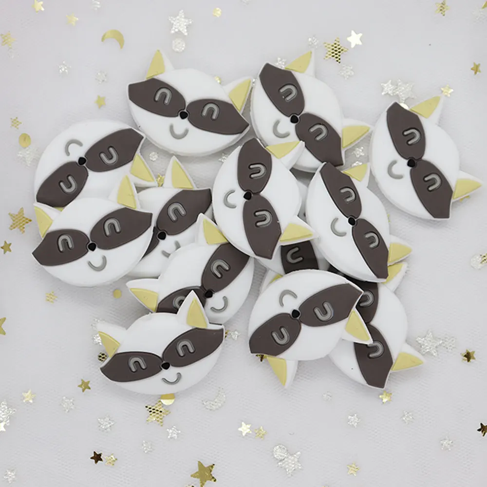 5 шт. силиконовые бусины для прорезывания зубов 2 7 см|Детские прорезыватели| |