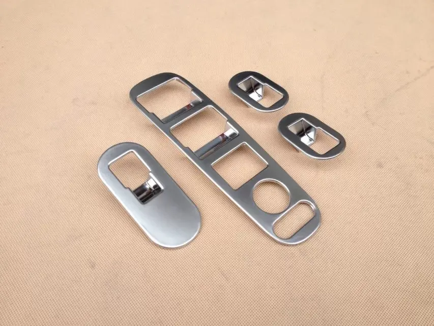 

For Honda HRV HR-V Vezel 2014-2018 2019 Carbon Fiber Window Lift Switch Button Cover Trims Armrest Panel Interior Accessories