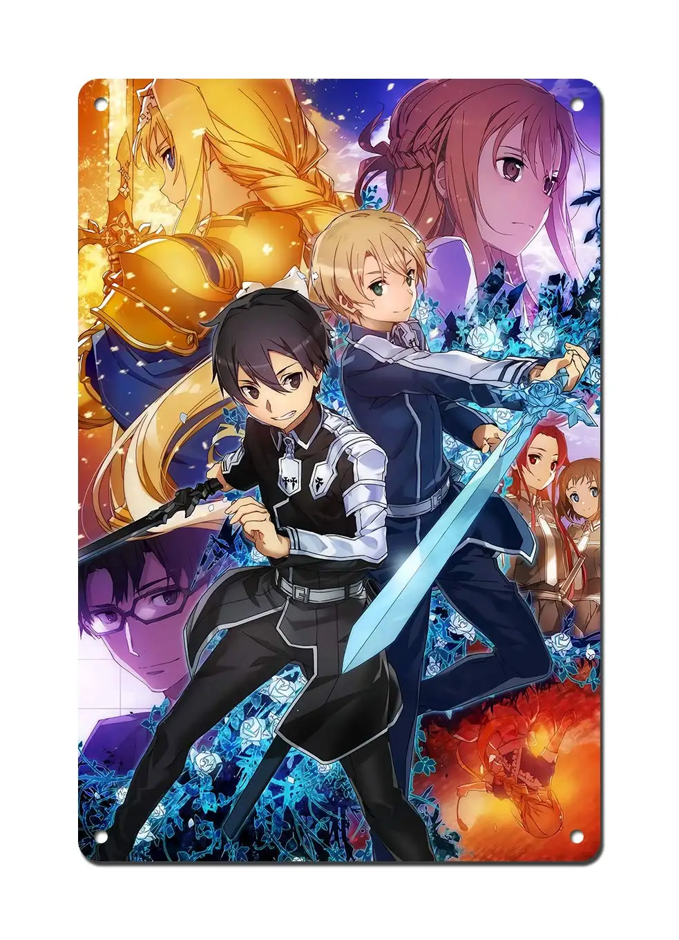 

Меч искусство онлайн Сан-алицинизация под землей Kirito Alice · синтез тридцати эугео · синтез · тридцати двух металлов декоративный A