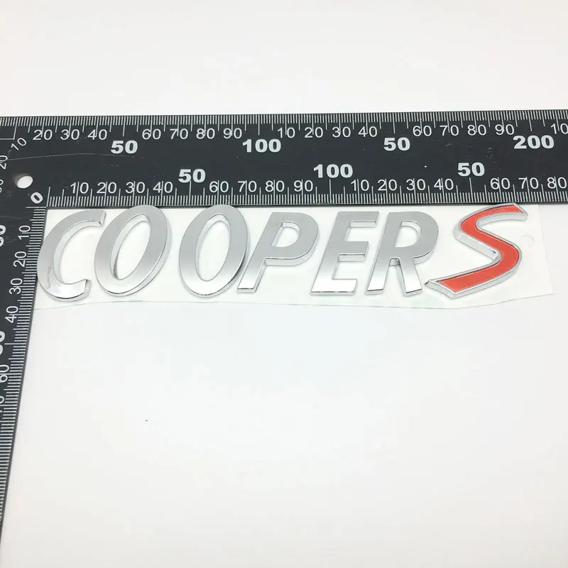 Автомобильный Стайлинг ABS стикер для Mini Cooper S R50 R53 R55 R56 R60 R61 F54 F55 F56 F60 задний