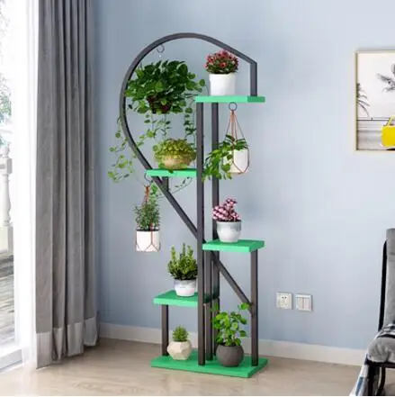 Flower shelf, multi-storey interior special price living room, ceiling orchid bedroom, household saving space, balcony decoratio - Цвет: 14