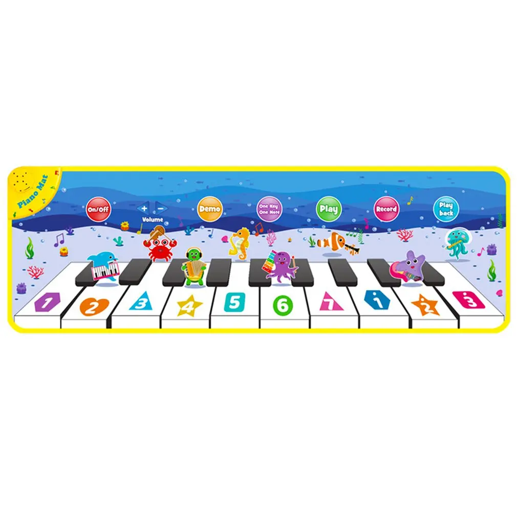 

Children's Play Mats Children's Piano Music Mats Piano Music Mats Soft Children's Play Mats 110*36CM
