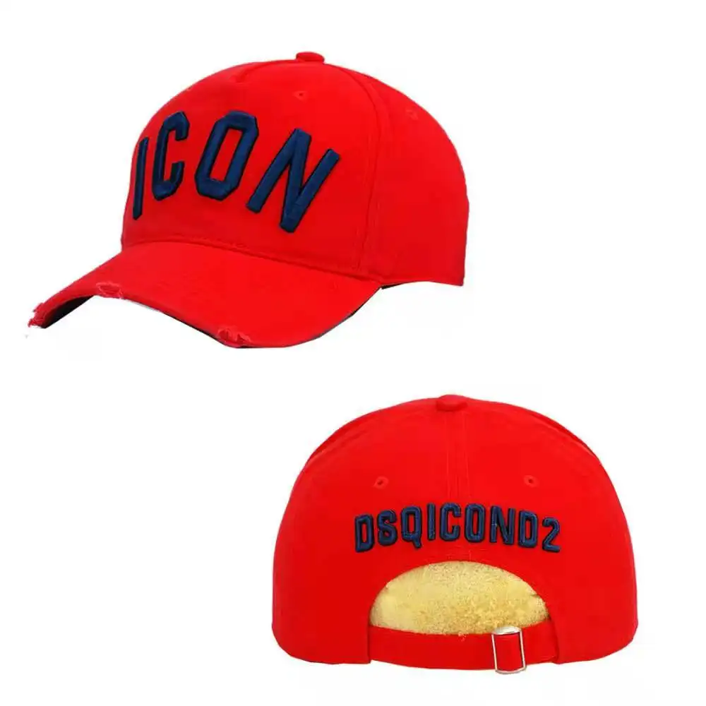 

DSQICON Bones de marca Masculinos mens baseball caps Best selling 2020 Gorras para mujer dad hats custom Gustom hat sun hats Tra