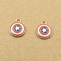10pcs 11x14mm enamel movie charm for jewelry making earring pendant bracelet necklace accessories diy findings craft supplies