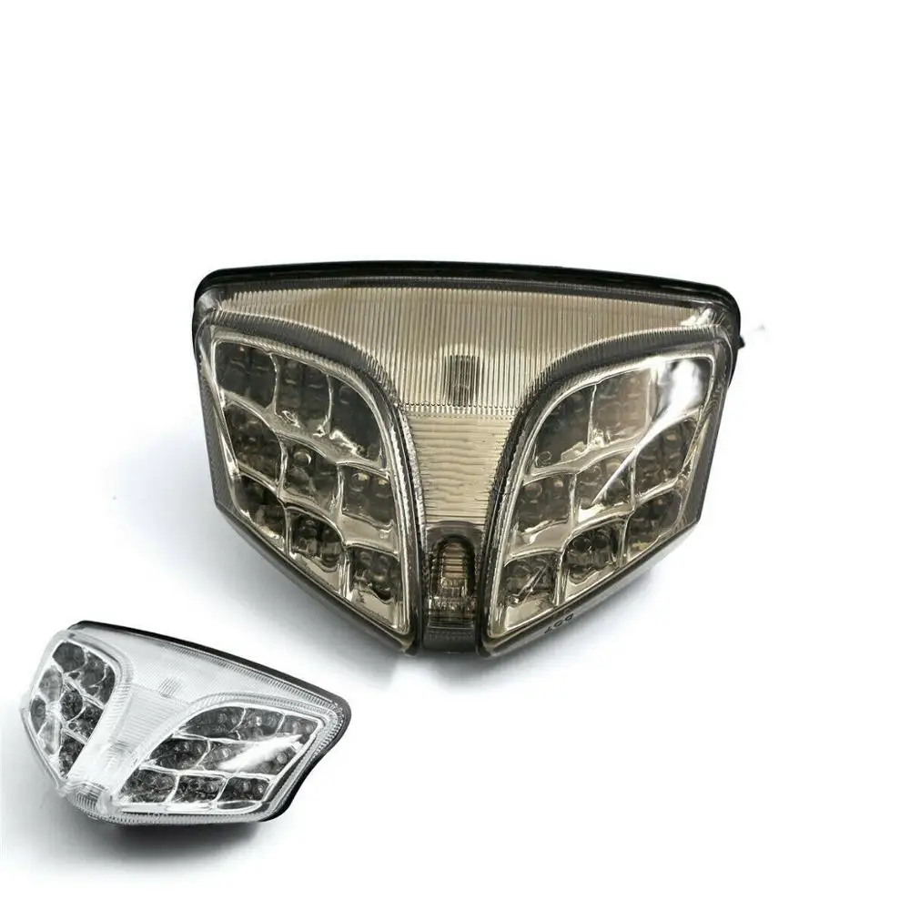 

Clear Smoke LED Integrated Rear Tail Light Taillight Turn Signals Light Fit For GSXR600 GSX-R 750 08 -18 GSXR 1000 09 -16