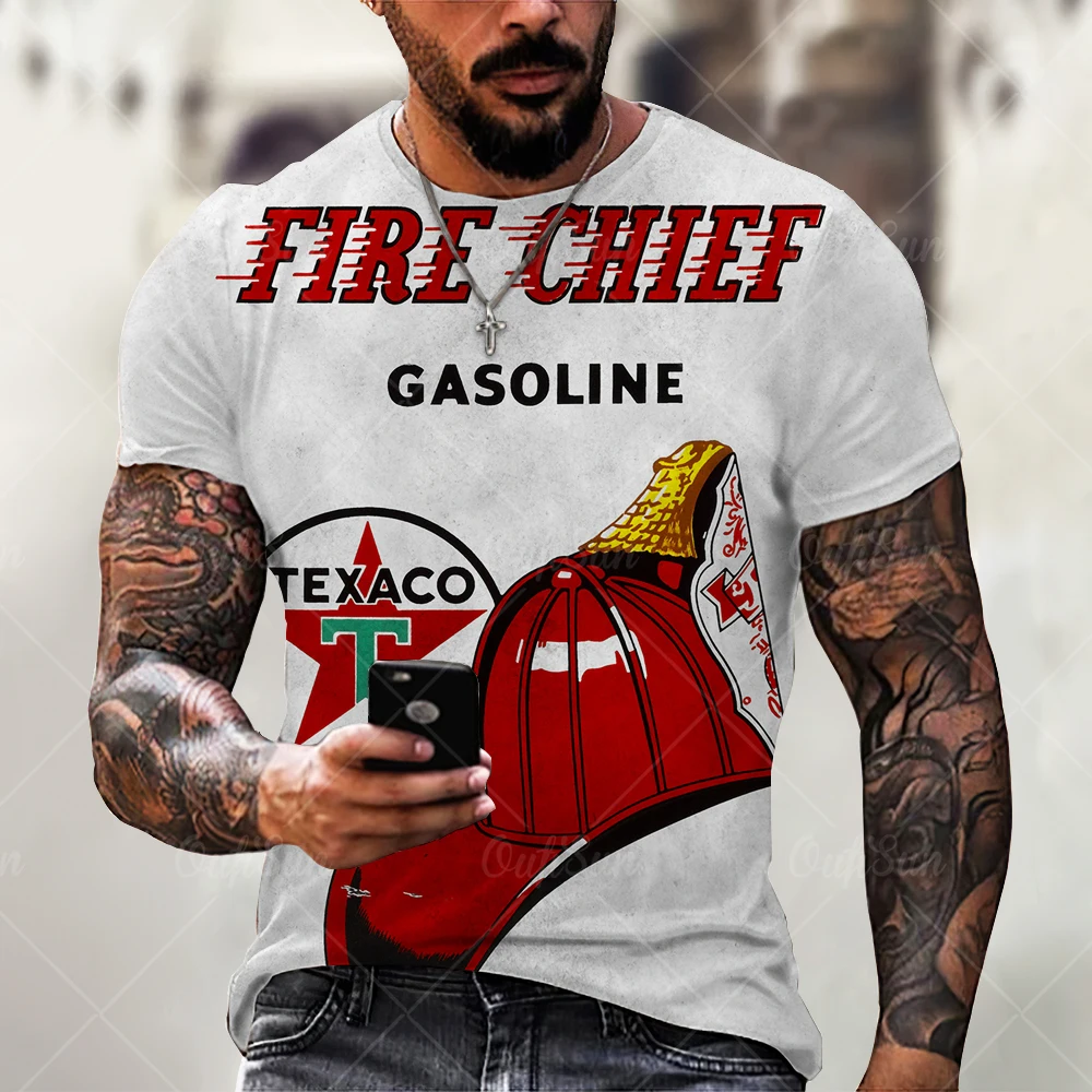 

Summer Men's 3D Print T-Shirt O-Neck Oversized Short Sleeve Personality Fashion Loose Stitching Pattern T-Shirts Men Clothing