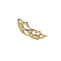 1pc ins gold fire geometric minimalist minimalism cuff earrings women korean fashion party earcuff ear jewelry