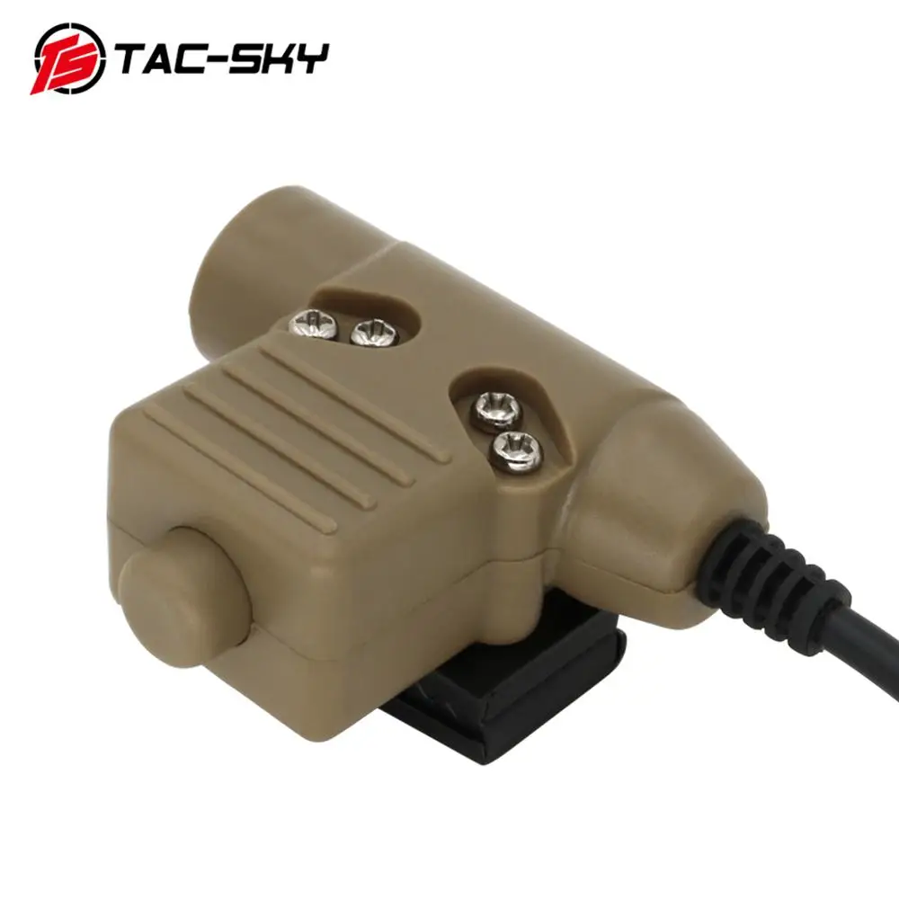 Тактическая PTT U94 тактическая Военная Гарнитура Walkie Talkie Ptt подходит для Peltor