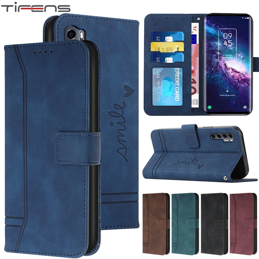 

Luxury Card Holder Case For TCL 20 Pro SE 20R 20SE 20S 20L Leather Flip Wallet Soft Stand Protect Book Phone Bags Cover Celular