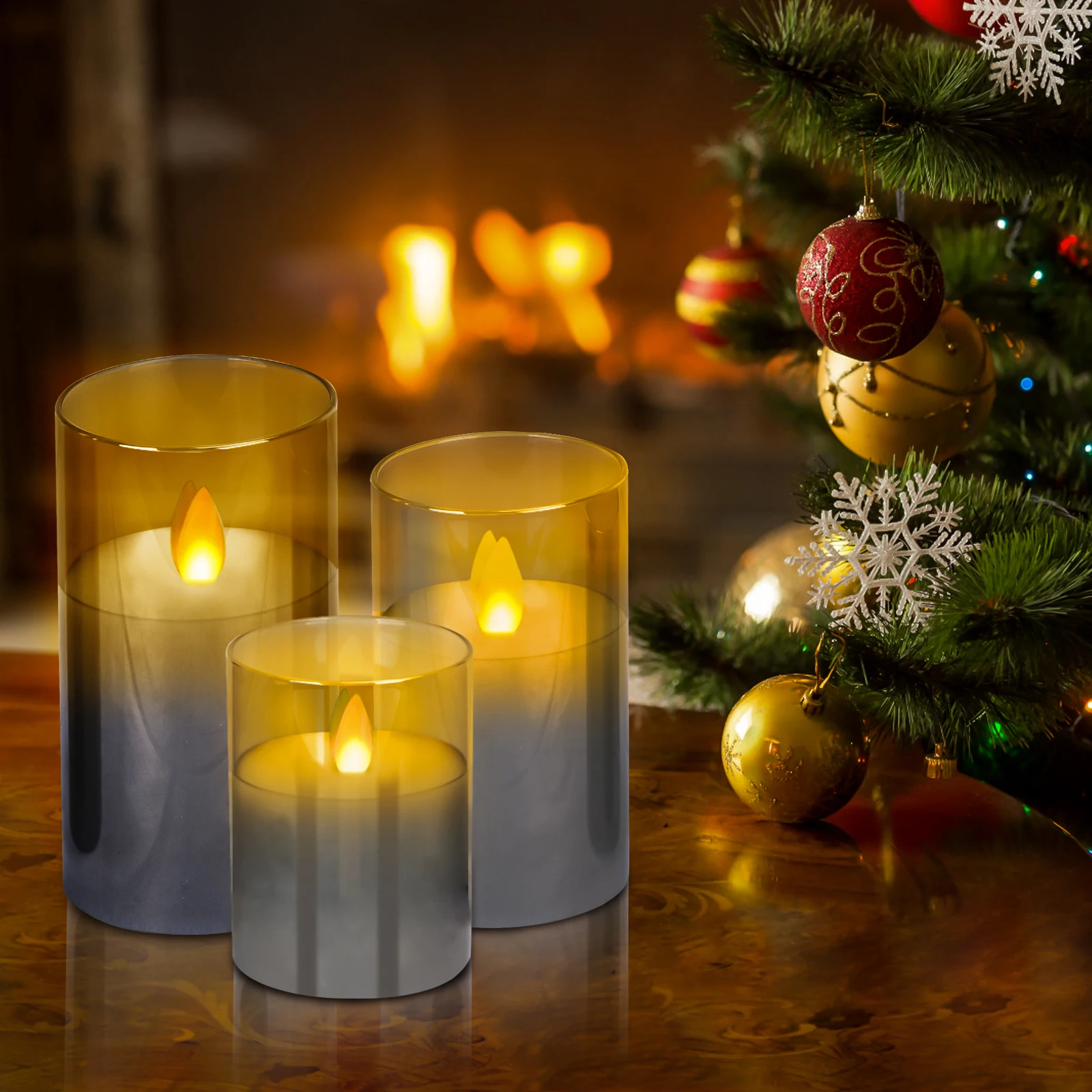

Electronic Candle Light LED Tealight Candles Flameless Flickering Decor for Wedding Birthday Romantic Decor Gifts
