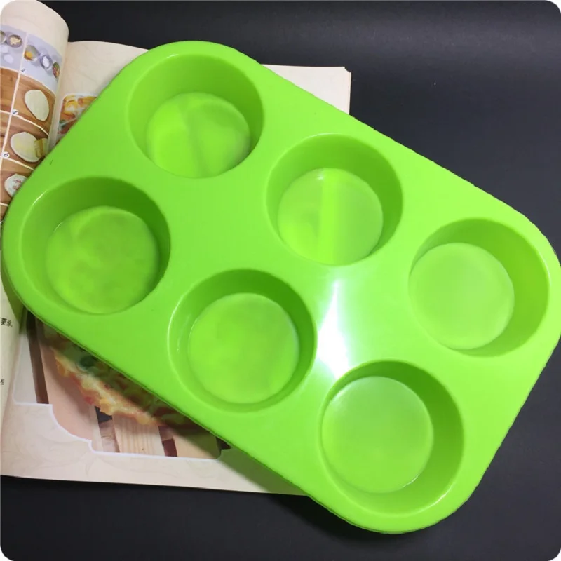 Изготовленная на заказ форма ручной работы 6 отверстий в цилиндре для мыла