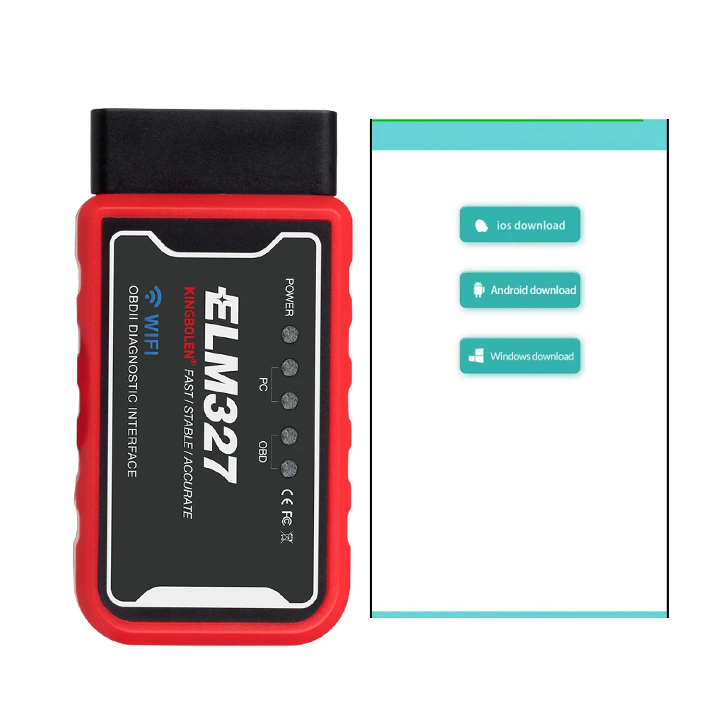 Сканер PIC18F25K80 ELM327 Wi-Fi V1.5 OBD2 сканер для Jeep Wrangler Rubicon Compass Cherokee Patriot Seat Leon MK |