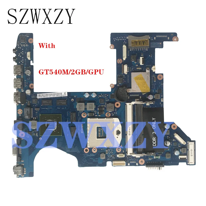SZWXZY для Samsung RC530 материнская плата портативного компьютера с GT540M 2 Гб GPU BA92-08557A