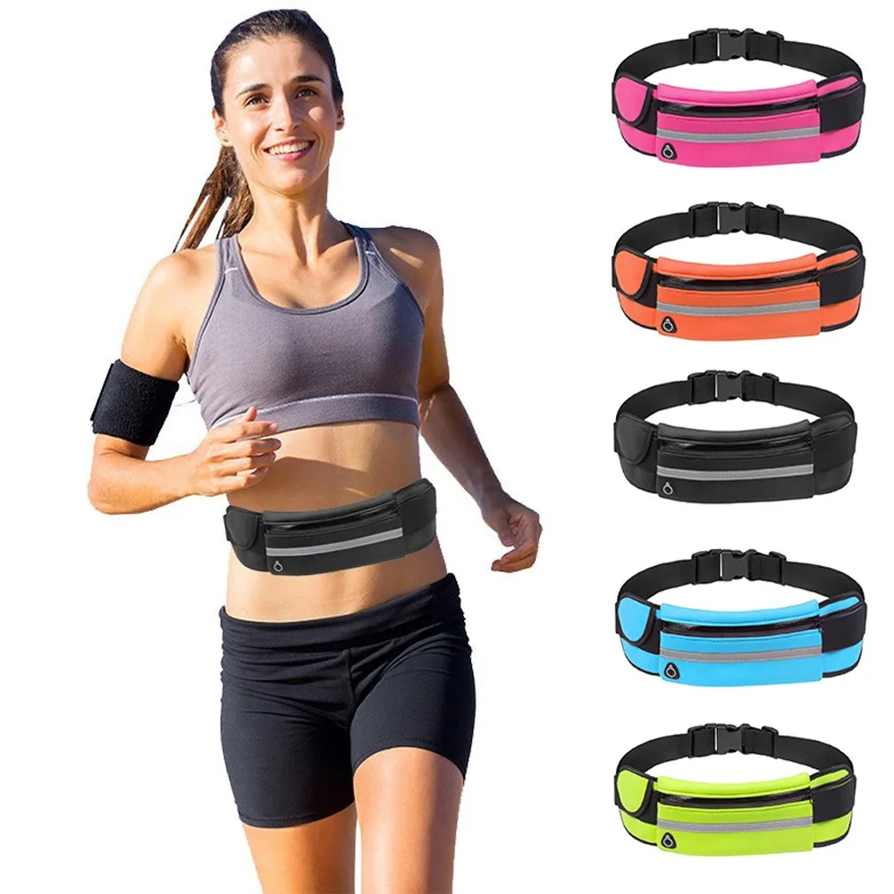 

Women's Waist Bag Running Chest Belt Bag Sports Muitifunction Gym Bag Holder Organizer Motocycle Phone Pouch Women's Bag 2021