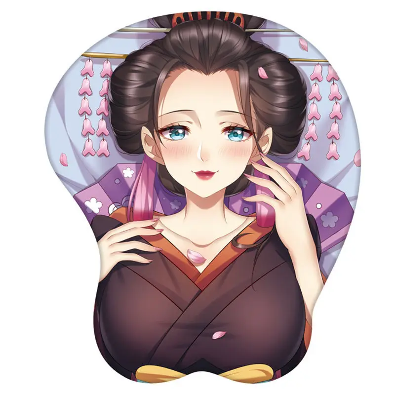 Аниме ONE PIECE Monkey D. Силиконовый 3D коврик для мыши косплея Luffy Roronoa Zoro Nami ткань лайкра