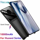 Чехол-зарядное устройство для Huawei Mate 30, 20, 10 Pro, P40, P30, противоударный, с разъемом USB, для Huawei Nova 8, 7 Pro, 6