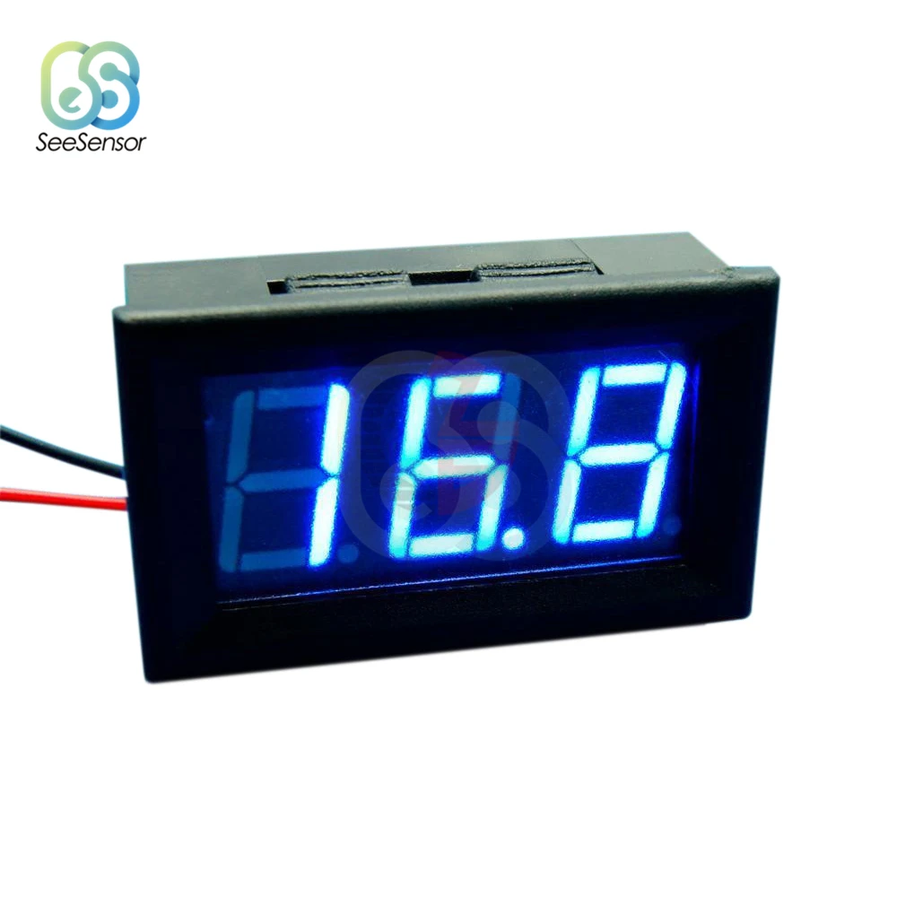 Цифровой мини-вольтметр с ЖК-дисплеем 120-0 56 в | Инструменты