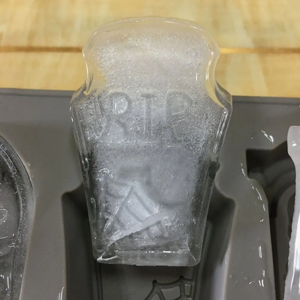 3D Силиконовая надгробная плита Lce кубическая форма лоток для вина льда Kicthen