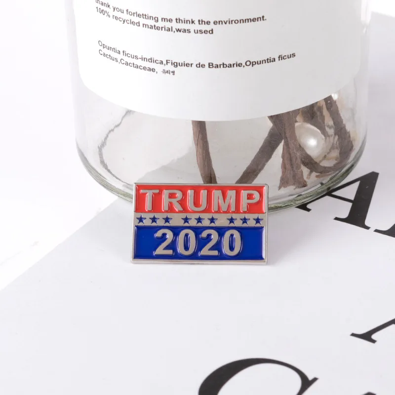 Uarter Political Brooch Badge Politics Election Pins Women Men Jewelry for Trump America President Republican Campaign