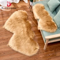 bubble kiss carpets for bedroom living room plush shaggy heart shaped fluffy fur area rugs home decoration cloakroom bedside mat