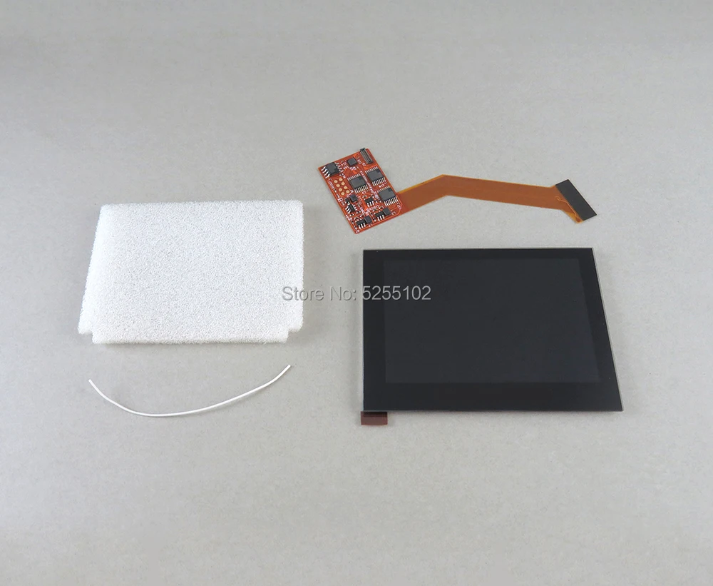 IPS ЖК дисплей Экран Замена Наборы для Nintend GBA SP Подсветка высокое Яркость