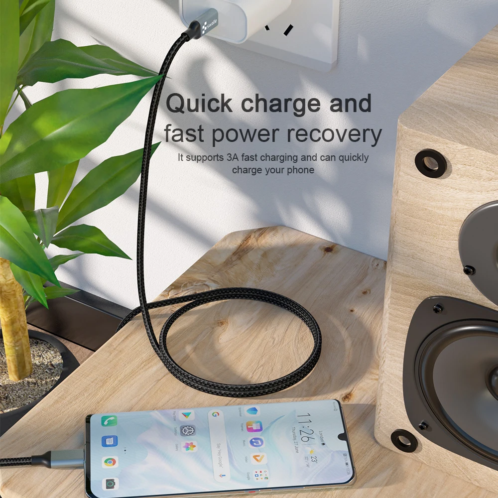 Swalle USB кабель типа C к type C 3,0 usb Дата-кабель для быстрой передачи данных зарядный шнур для телефона для Xiaomi Honor 8X9 USB C линия передачи данных Кабо usb 3,0